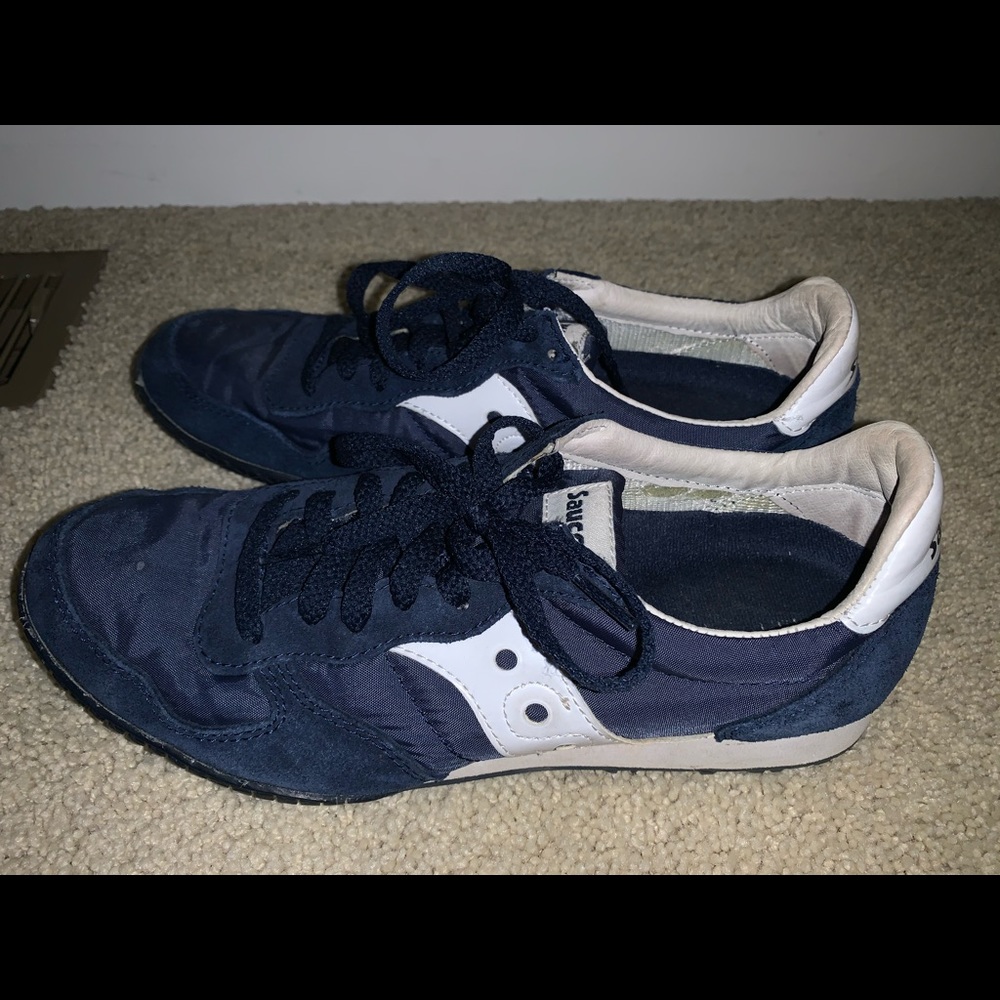 Navy Blue Saucony sneakers
